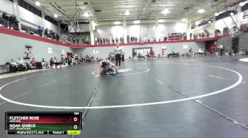 184 lbs Champ. Round 3 - Noah Gnibus, Pitt-Johnstown vs Fletcher Rose, Ashland