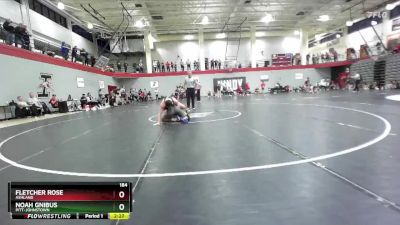 184 lbs Champ. Round 3 - Noah Gnibus, Pitt-Johnstown vs Fletcher Rose, Ashland