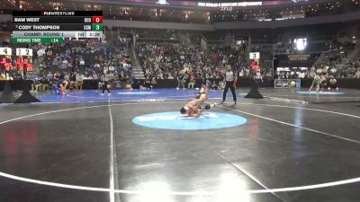 149 lbs Champ. Round 1 - Cody Thompson, Colo. Sch. Of Mines vs Bam West, Central Okla.
