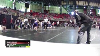 120 lbs Cons. Round 2 - Walker Jacob, Neligh-Oakdale vs Dallas Barclay, Norris Wrestling Club