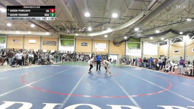 132 lbs Consi Of 8 #1 - Aiden Porcayo, La Salle Academy vs Gavin Tanner, Chariho