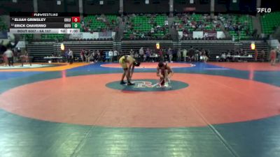 6A 157 lbs Champ. Round 1 - Erick Chaverro, Oxford vs Elijah Grimsley, Columbia