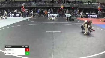 97 lbs Quarterfinal - Crosby Miller, Pikes Peak Warrior vs Brogan Oliver, Northwest Jr Vikings