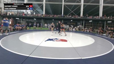 115 lbs Daphney Gomez, Arizona Black vs Cora Stewart, Wisconsin