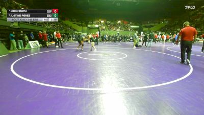 145 lbs Semifinal - Kirin Smith, Clovis West vs Justine Perez, Golden West