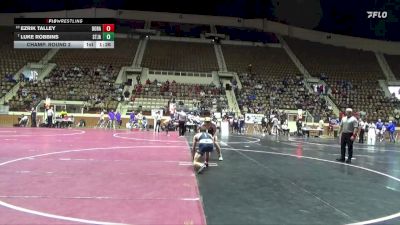1A-4A 144 Champ. Round 2 - Luke Robbins, St James vs Ezrik Talley, Dora