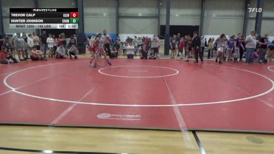 105 lbs 5th Place - Trevor Calp, Glen Rock vs Hunter Johnson, Chambersburg