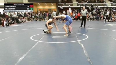 190 lbs Consi Of 8 #1 - Zander Wood, Salem vs Cole Bonner, Duxbury