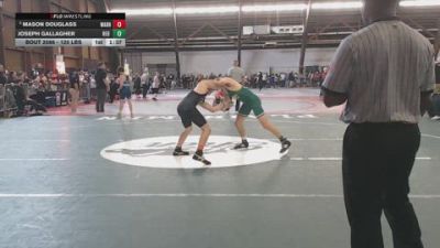 120 lbs Round Of 16 - Mason Douglass, Warhorse vs Joseph Gallagher, Red Bank Catholic