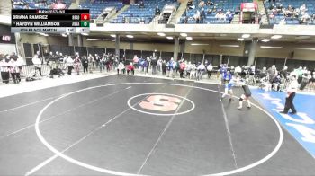 105 lbs 7th Place Match - Haydyn Williamson, Anna (A.-Jonesboro) vs Briana Ramirez, Unattached