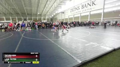 70 lbs Champ. Round 2 - Tayven Kem, Ravage WC vs Lane Tilton, Idaho