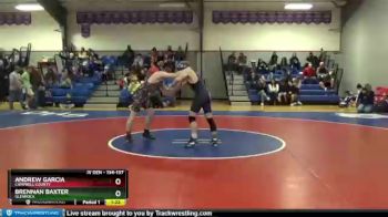 134 lbs Consolation Bracket - Andrew Garcia, Campbell County vs Brennan Baxter, Glenrock