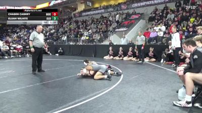 138 lbs Quarterfinal - Elijah Wilhite, Algona vs Chasen Caskey, Mount Vernon