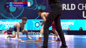 65 kg Qualif. - Ikromzhon Khadzhimurodov, Kyrgyzstan vs Khamzat Timourovitch Arsamerzouev, France