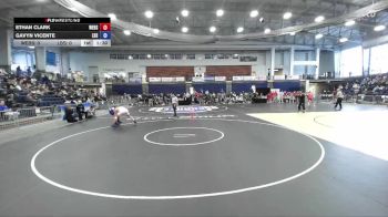 190 lbs Round 1 (3 Team) - Ethan Clark, Webster Schroeder High Sch vs Gavyn Vicente, Long Beach Sr