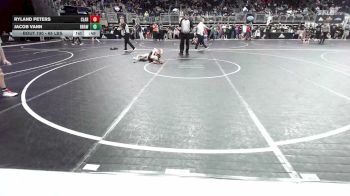 65 lbs Quarterfinal - Ryland Peters, Claremore WC vs Jacob Vann, Brawler Elite