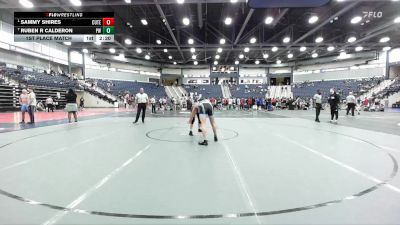 141 lbs 1st Place Match - Sammy Shires, Cumberland (Tenn.) vs Ruben R Calderon, Paradigm Wrestling