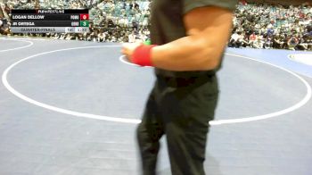 120 lbs Quarterfinal - Logan Dellow, Pomona vs JR Ortega, Grandview