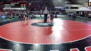 6A 138 lbs Champ. Round 1 - Sean Hall, Canyon Ridge vs Brennan Smart, Centennial