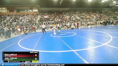 92-92 lbs Quarterfinal - Kaia LaBelle, Big Cat WC vs Zoey Coelho, St. Maries WC