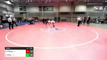 220 lbs Rr Rnd 1 - Bryce Phillips, LAW vs Ethan Miller, Compound York