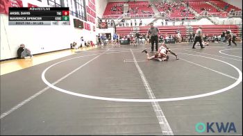 64 lbs Final - Aksel Davis, Tahlequah Wrestling Club vs Maverick Spencer, Keystone Kids Wrestling Club