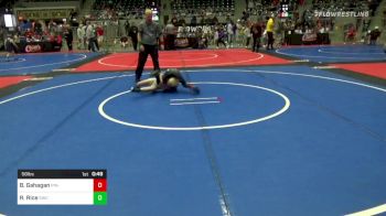 58 lbs Consi Of 16 #2 - Bj Gahagan, Pin-King All Stars vs Riley Rice, Salina Wrestling Club