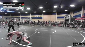 109 lbs Consi Of 32 #2 - Carson Pulkrabek, Nvrtc vs Daniel Alonso, Mantanona TC