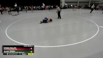 126 lbs Cons. Round 6 - Elijah Sierra, Volcano Vista High School Wrestling vs Stone Phillips, Elevate Wrestling Club