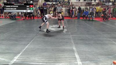 125_B lbs Consi Rd 1 32 #2 - Owen Wysocki, South Western vs John Muller, Sharpsville