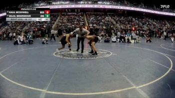 4A 157 lbs Cons. Round 2 - Bilial Benzemour, Southeast Raleigh vs Kalil Mcdowell, Wakefield