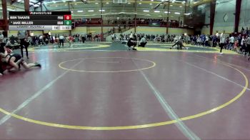 157 lbs Champ. Round 2 - Ben Takats, Perrysburg vs Jake Miller, Broken Arrow