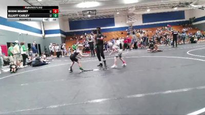55 lbs Round 5 - Elliott Carley, Cobra Wrestling Club vs Bodhi Bearry, Grizzlies Wrestling Club