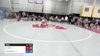 100 lbs Rr Rnd 2 - Brandon Lefler, Carolina Hammer Squad vs Alex Marchetti, Mat Assassins Red