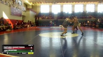 175 lbs Round 1 (16 Team) - Jake Bradford, Cass vs Matthew VanWettering, Harris County