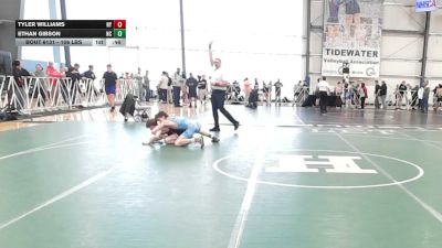 106 lbs Consi Of 64 #1 - Tyler Williams, NY vs Ethan Gibson, NC