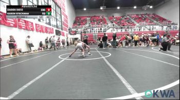 67-73 lbs Rr Rnd 2 - Zaiden Dietz, D3 Wrestling Cluib vs Kason Steckman, Piedmont