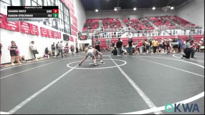 67-73 lbs Rr Rnd 2 - Zaiden Dietz, D3 Wrestling Cluib vs Kason Steckman, Piedmont