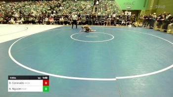 114 lbs Quarterfinal - Bella Coronado, McQueen vs Aleena Nguyen, Central Catholic