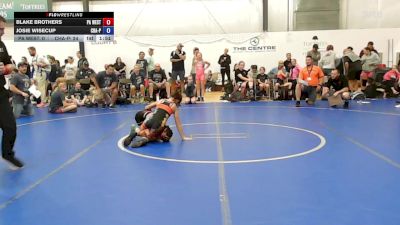 38 lbs Rr Rnd 2 - Blake Brothers, PA West White - W vs Josie Wisecup, Charlies Angels- W