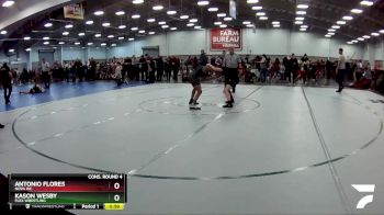 86 lbs Cons. Round 4 - Antonio Flores, Nova WC vs Kason Wesby, Flex Wrestling