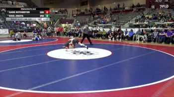 6A 120 lbs Cons. Semi - Raul Amaya, Springdale vs Gabe Rothmeyer, CABOT HIGH SCHOOL