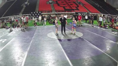 108 lbs Champ. Round 1 - Oren Breeding, Oregon vs Kenneth Barkell, Oregon