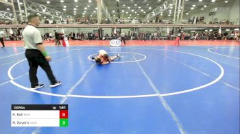 130A lbs Rr Rnd 2 - Ryan Ball, Empire Wrestling Academy vs Nathan Sayers, Doughboy