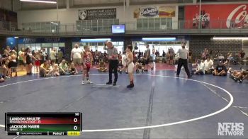 90 lbs Quarters & 1st Wb (16 Team) - Landon Shulte, Missouri Mon-Stars vs Jackson Maier, SVRWC