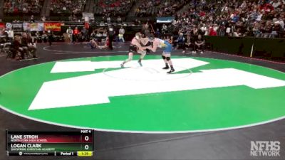 150-2A Quarterfinal - Logan Clark, Dayspring Christian Academy vs Lane Stroh, North Fork High School