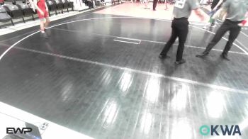 92 lbs Rr Rnd 1 - Brayden Barajas, Grove Takedown Club vs Cooper Summers, Hornet Wrestling Club