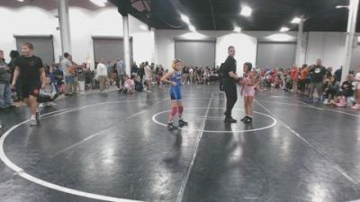 70 lbs Rr Rnd 5 - Ava Miller, Taylor Hammer Girls - GK12E vs Hilton Winter, Emprye Wrestling - GK12E