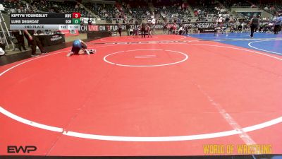 110 lbs 2nd Place - Kiptyn Youngblut, Immortal Athletics WC vs Luke DeGroat, Dominate Club Wrestling