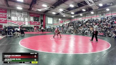 170 lbs Cons. Round 4 - Jacqueline Oliva, Birmingham vs Sophia Escobedo, Elsinore